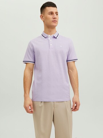 JACK & JONES Shirt 'Paulos' in Purple: front