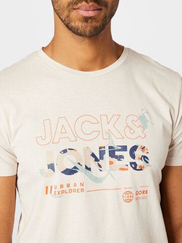 JACK & JONES Majica 'Game' | bela barva