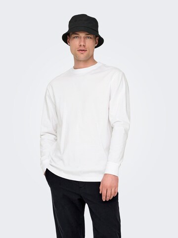 Only & Sons Футболка 'ONSFRED' в Белый: спереди
