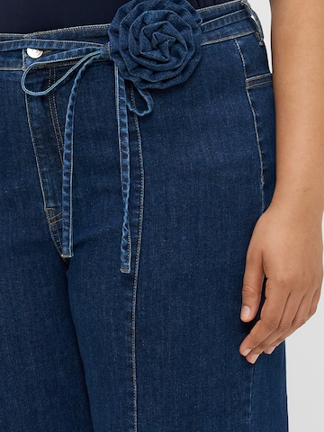 ONLY Carmakoma Wide leg Τζιν 'CARMADISON' σε μπλε