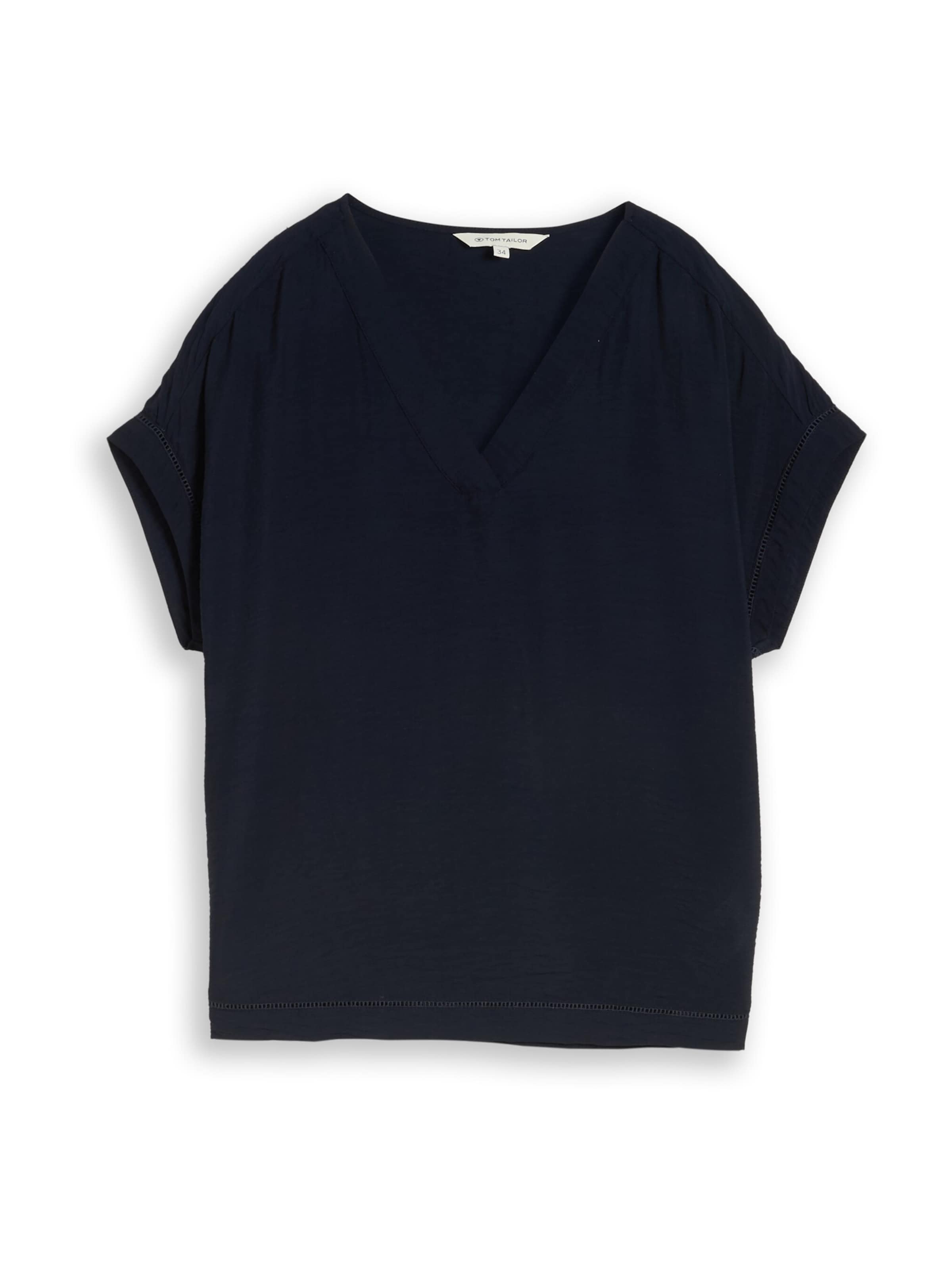 TOM TAILOR - Blusa en azul: frente