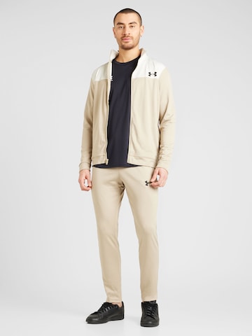 UNDER ARMOUR Tracksuit 'Emea' in Beige