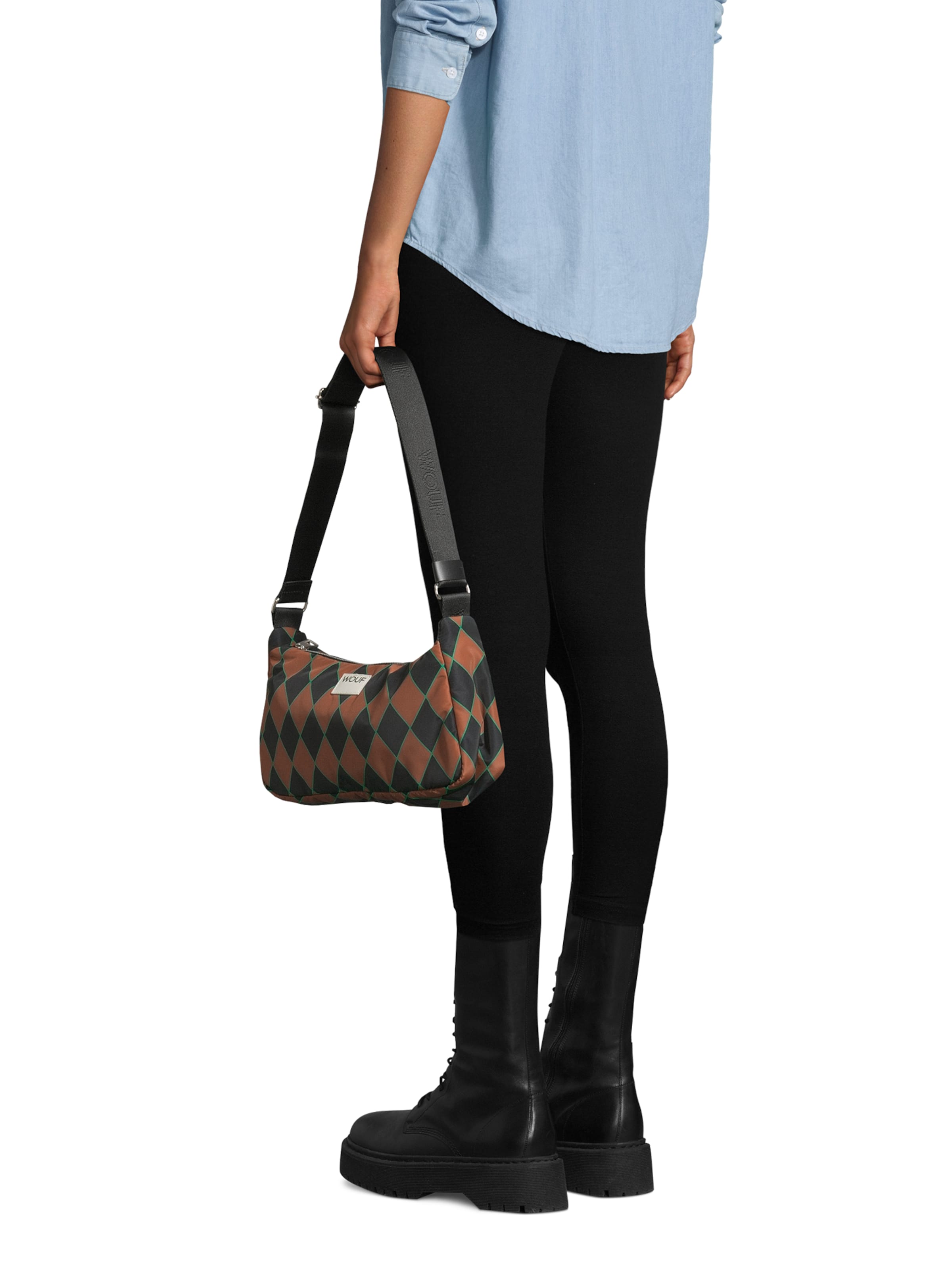 Borsa a spalla 'Studio' di Wouf in marrone