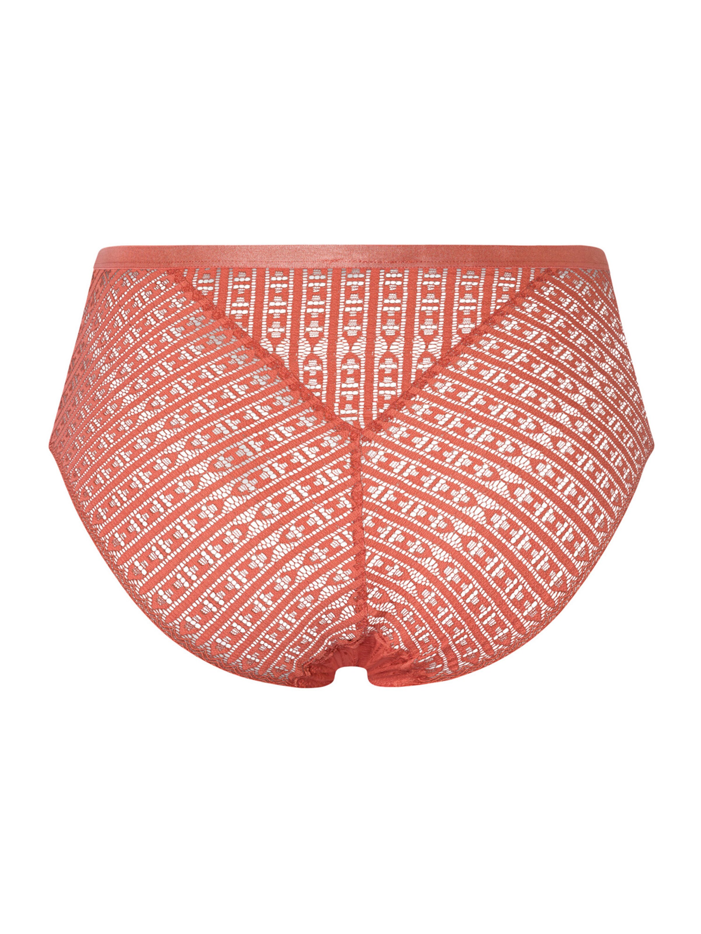 Hanro Slip ' Hedy ' in Orange