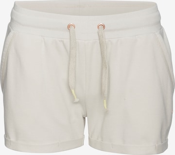 LASCANA - regular Pantalón en beige: frente