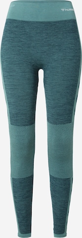Pantalon de sport Hummel en vert : devant