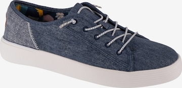 HEY DUDE Moccasin 'Hey Dude Craft Linen' in Blue: front