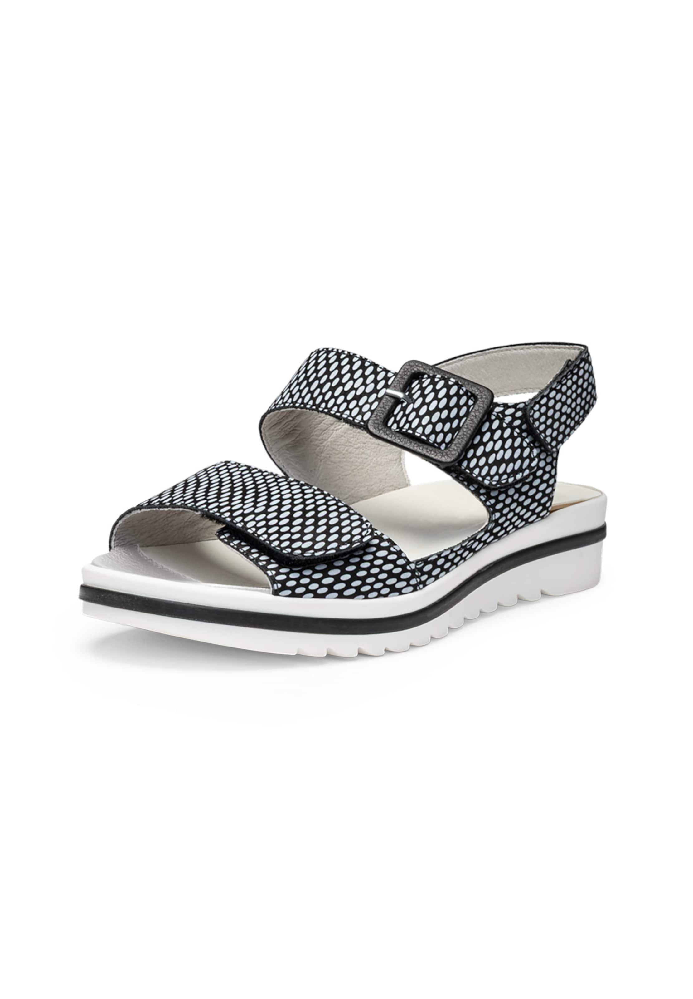 VITAFORM Sandal in Black: front