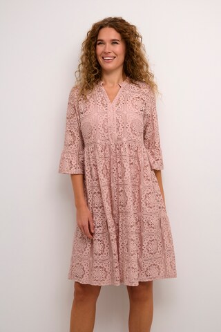 Cream Dress 'Tiley' in Pink: front