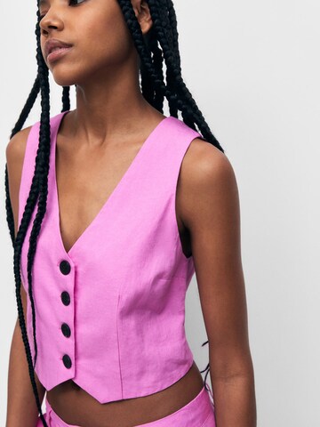 Gilet di Pull&Bear in rosa