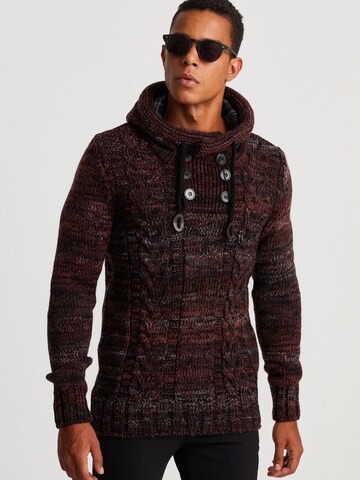 Leif Nelson Pullover in Rot