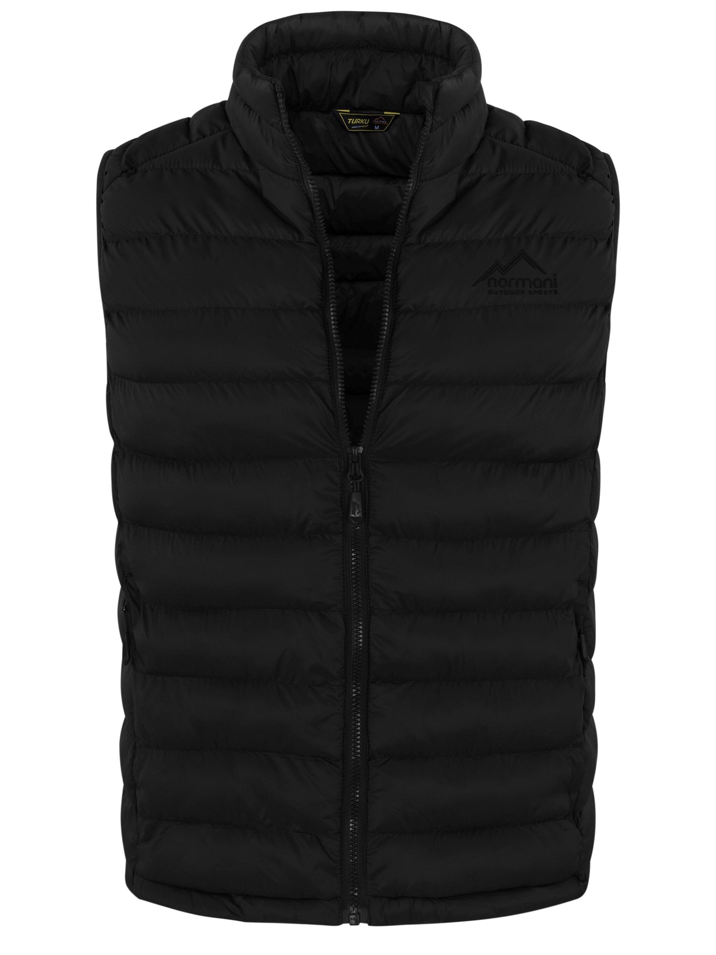 normani Sportbodywarmer 'Turku' in Zwart