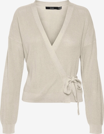 VERO MODA Strickjacke 'LEXSUN' in Beige: predná strana