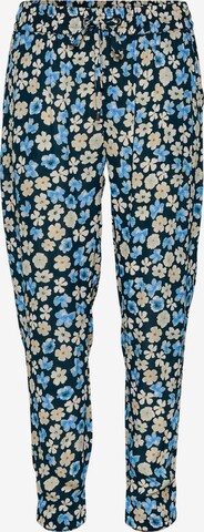 Kaffe Regular Broek in Blauw: voorkant