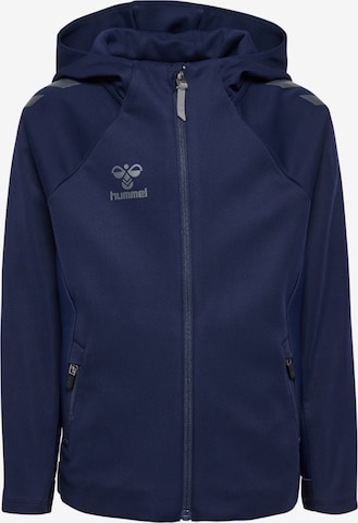 Hummel Sweatjacke 'Cima 2.0' in Blau: Vorderseite