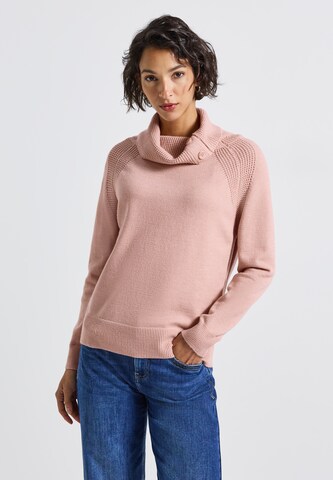 STREET ONE Sweater in Pink: front