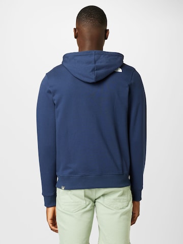 THE NORTH FACE Zip-Up Hoodie 'Open Gate' in Blue