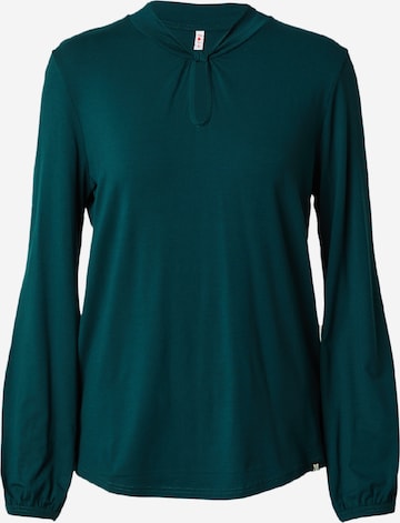 Blutsgeschwister Shirt 'Oh my Knot' in Groen: voorkant