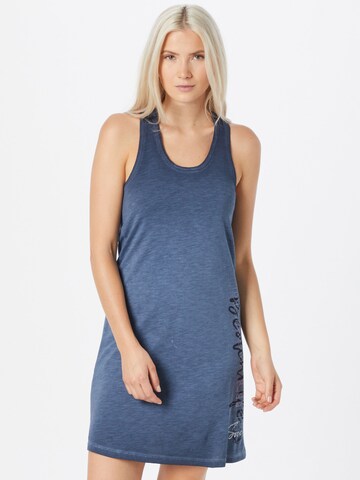 Soccx Dress in Blue: front