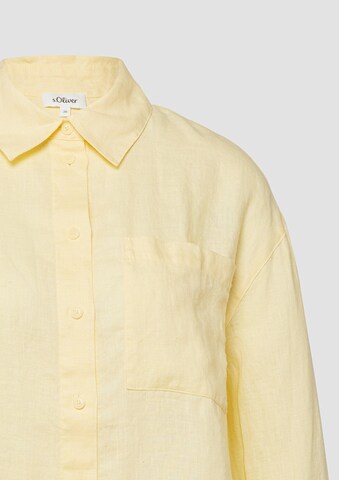 s.Oliver Bluse in Gelb