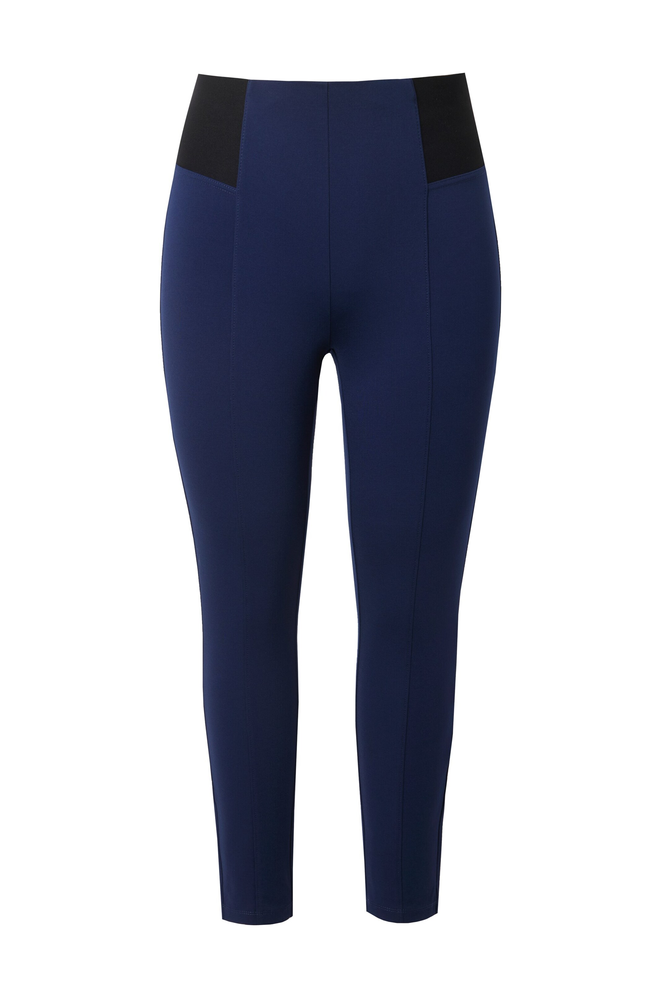 MIAMODA Skinny Leggings in Blue: front