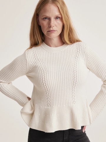 Odd Molly Pullover 'Carolyn' i hvid