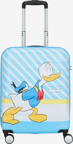 Valisette American Tourister en bleu : devant