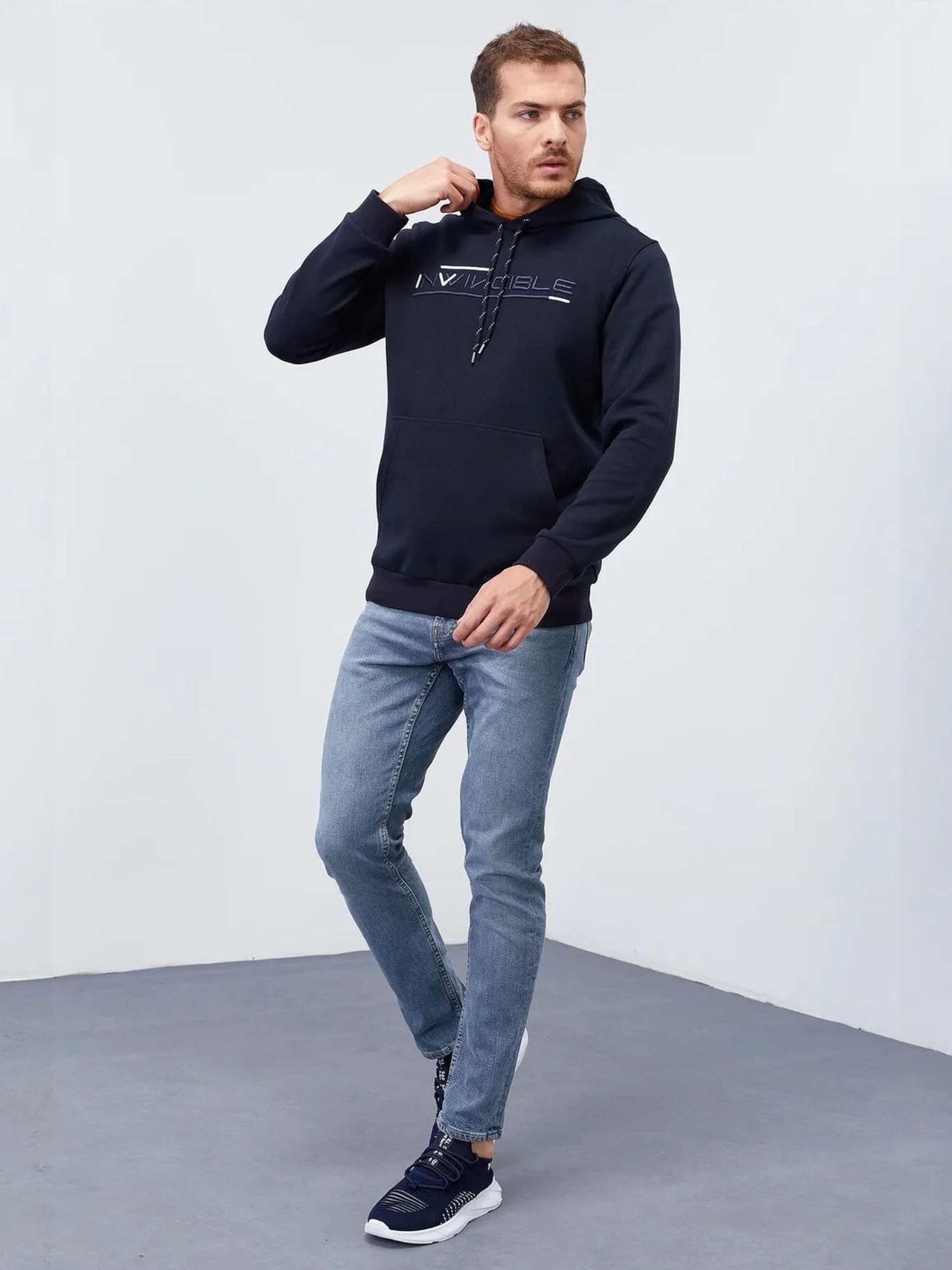 Sweat-shirt Tommy Life en bleu