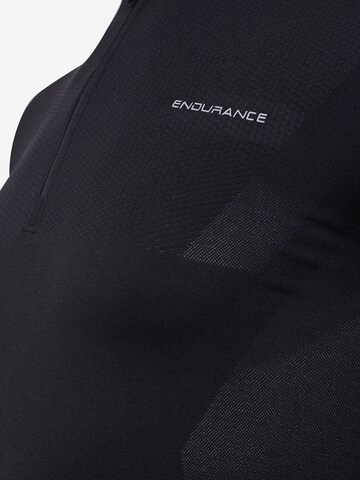 ENDURANCE Performance Shirt 'Jaro' in Black