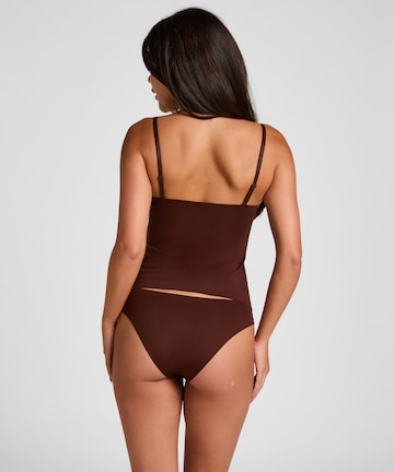 Haut Hunkemöller en marron