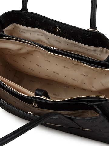 GUESS Handbag 'Anise Multi Comp Tote' in Black