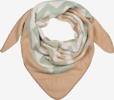 styleBREAKER Tuch 'Web Dreiecktuch Zick-Zack' in One Size in beige, Produktansicht