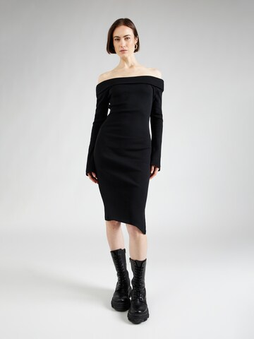 Robe Misspap en noir : devant