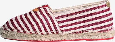 Toni Pons Espadrillas 'BLANES', krāsa - vīnsarkans / balts, Preces skats
