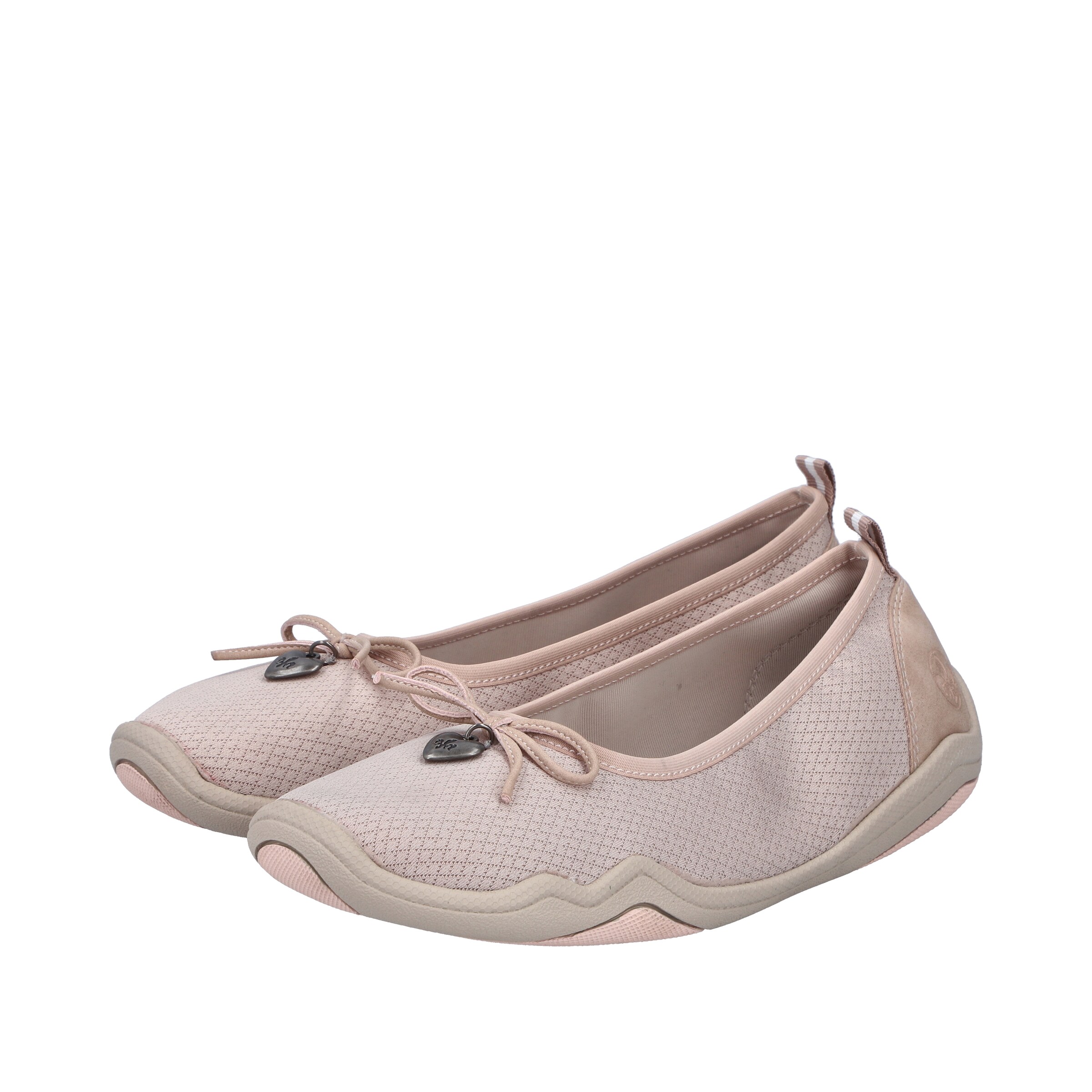 Ballerines '45250' Rieker en rose