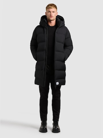Manteau d’hiver 'CAIUS3' khujo en noir