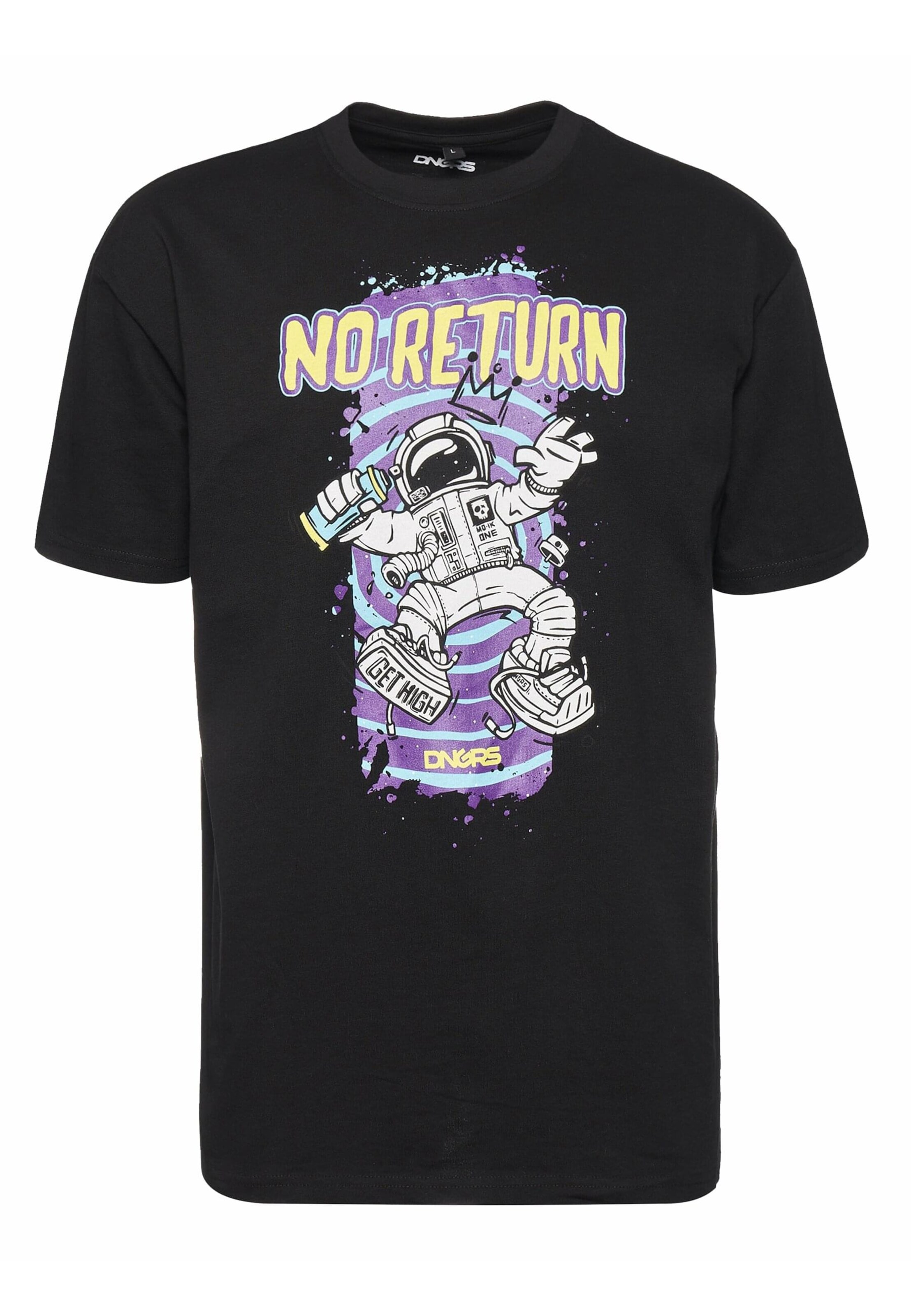 Dangerous DNGRS Shirt in Schwarz: Vorderseite