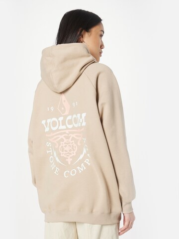 Volcom Sweatshirt 'Truly Stocked' in Grau