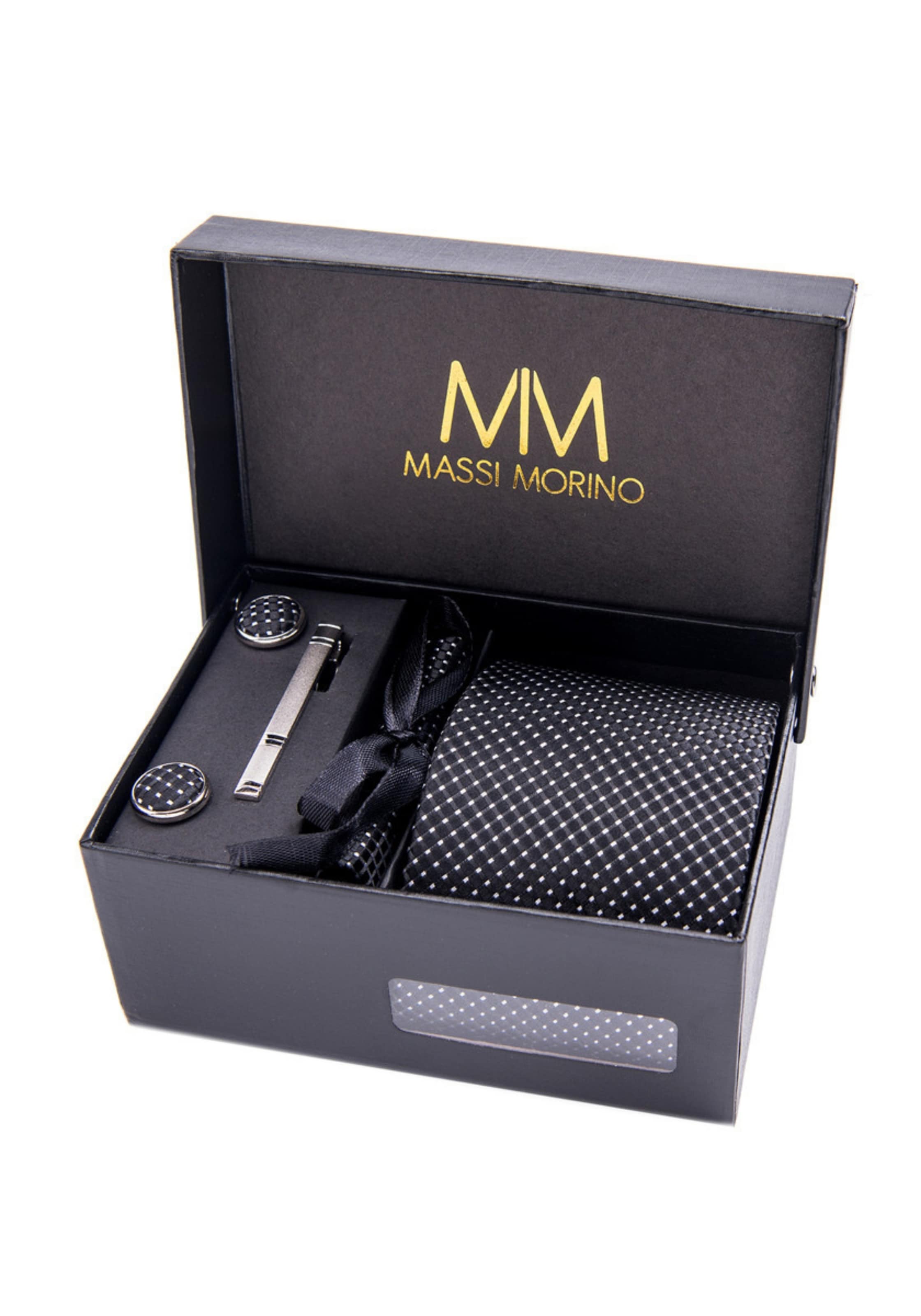 Massi Morino Tie in Blue: front