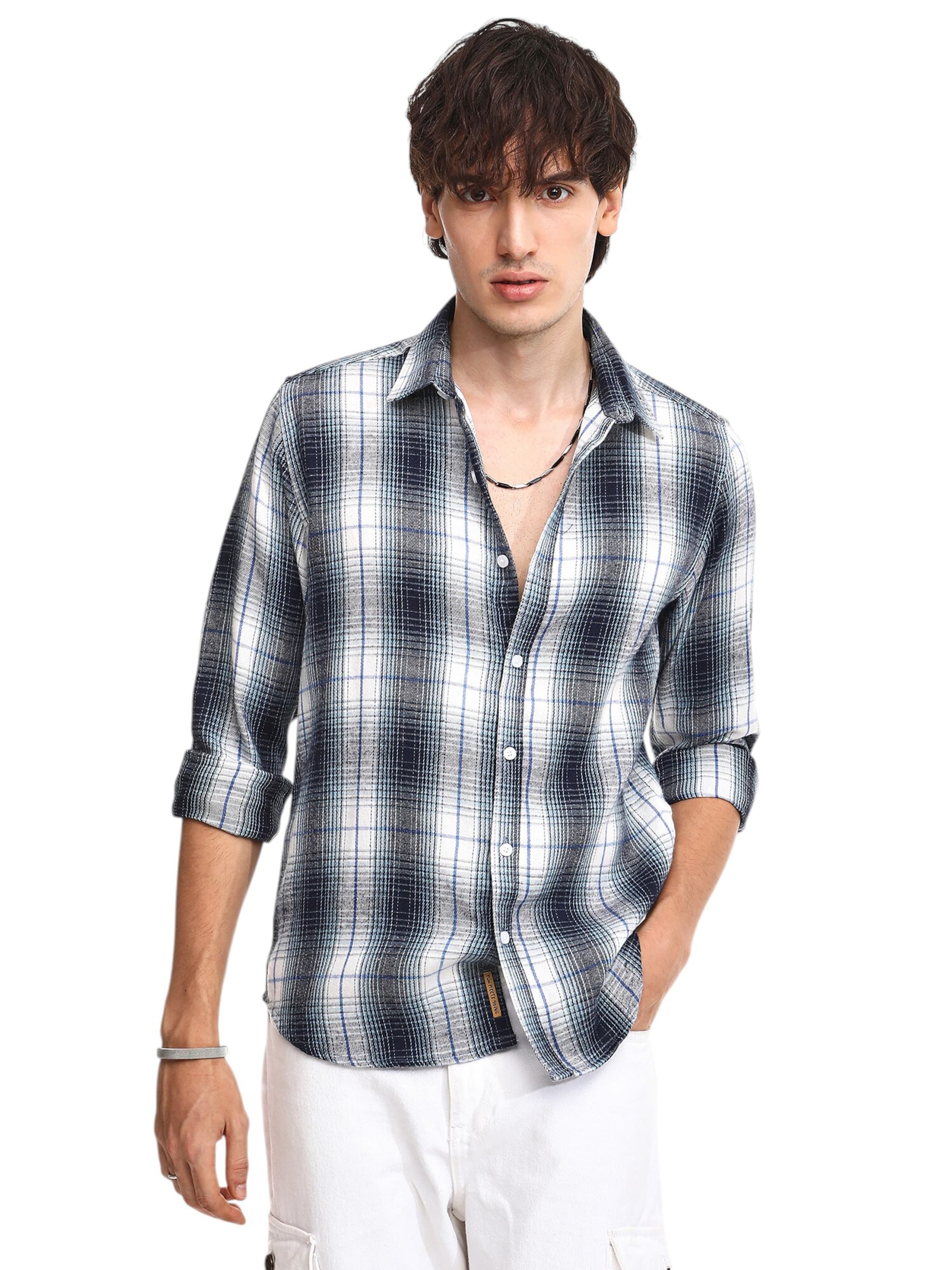 Campus Sutra Regular fit Overhemd 'Wynonna' in Gemengde kleuren: voorkant