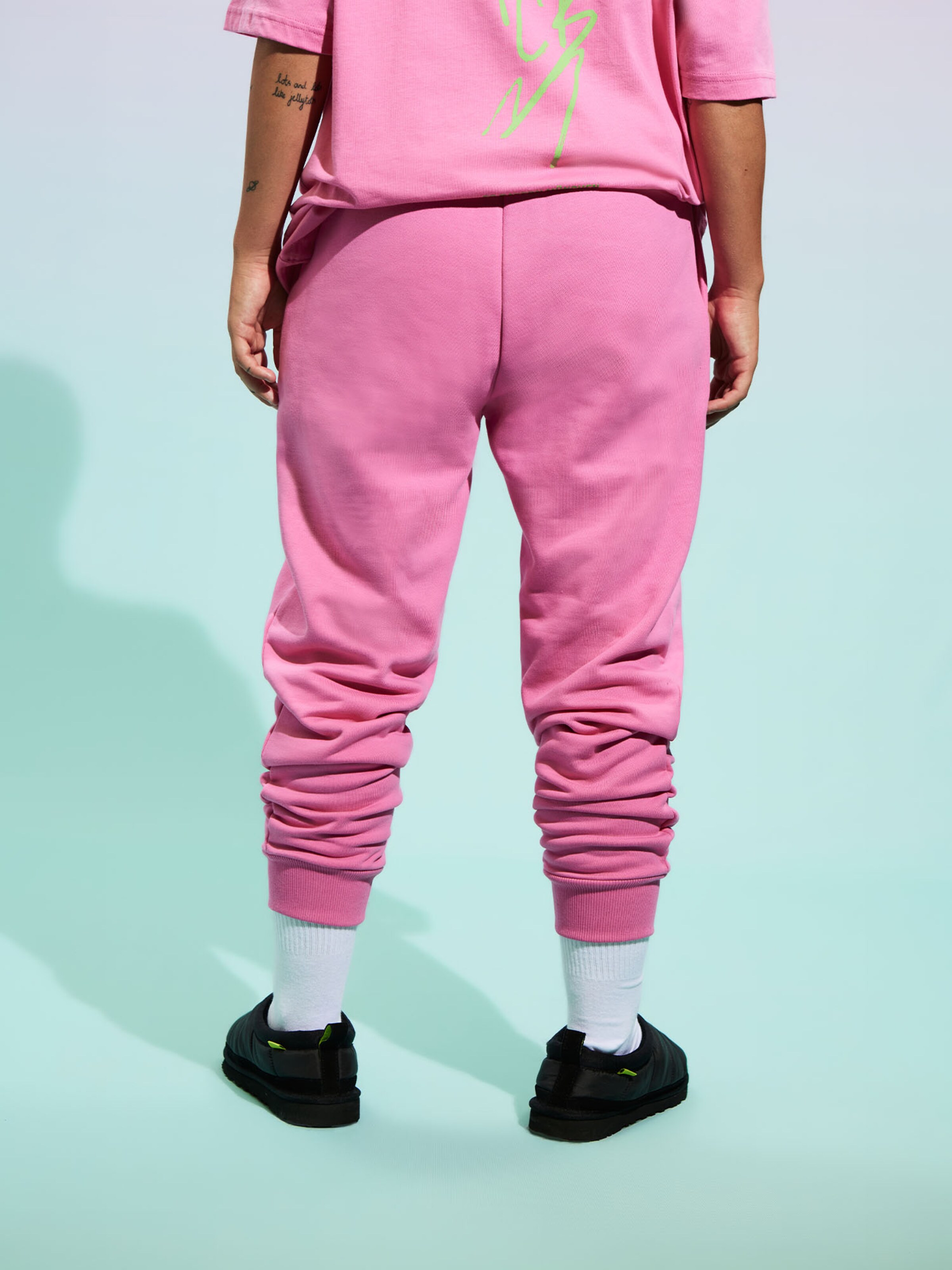 FC BAYERN MÜNCHEN Broek 'Tino' in Pink | ABOUT YOU