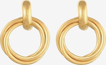 ELLI Earrings in Gold: front