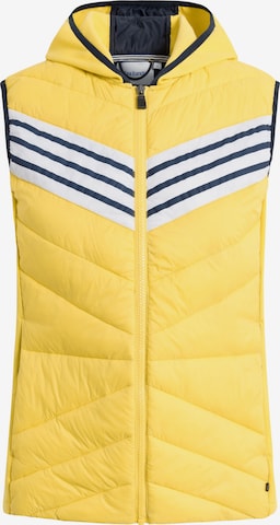 Sea Ranch Vest in Yellow: front
