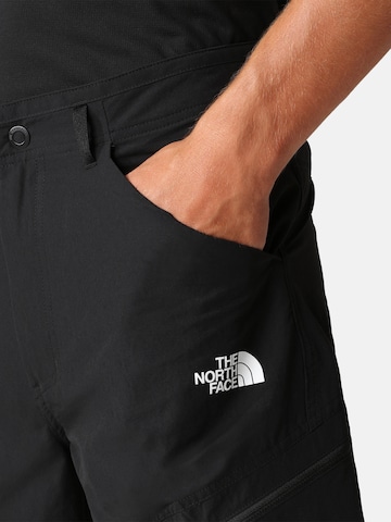 THE NORTH FACE regular Παντελόνι πεζοπορίας 'Exploration' σε μαύρο