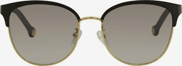 Lunettes de soleil Carolina Herrera en noir : devant