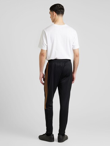 Effilé Pantalon de sport 'TIRO' ADIDAS SPORTSWEAR en noir