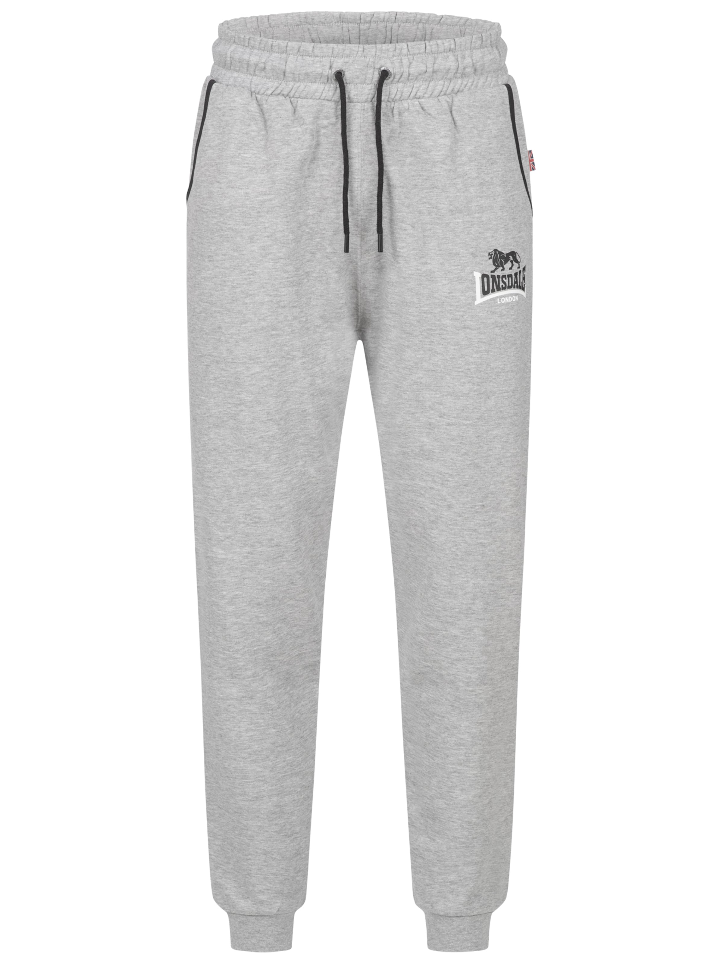 LONSDALE Tapered Παντελόνι σε γκρι: μπροστά