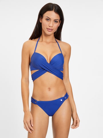 s.Oliver Push-up Bikini w kolorze niebieski