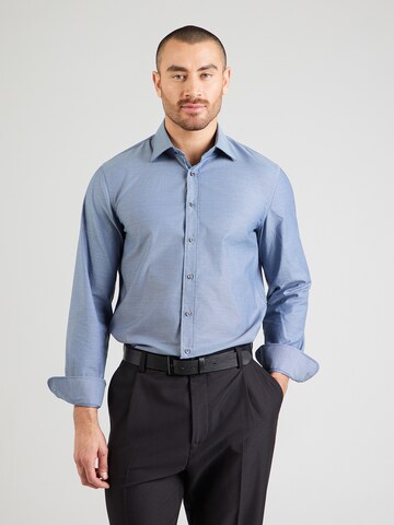 Michael Kors Regular fit Overhemd in Blauw: voorkant