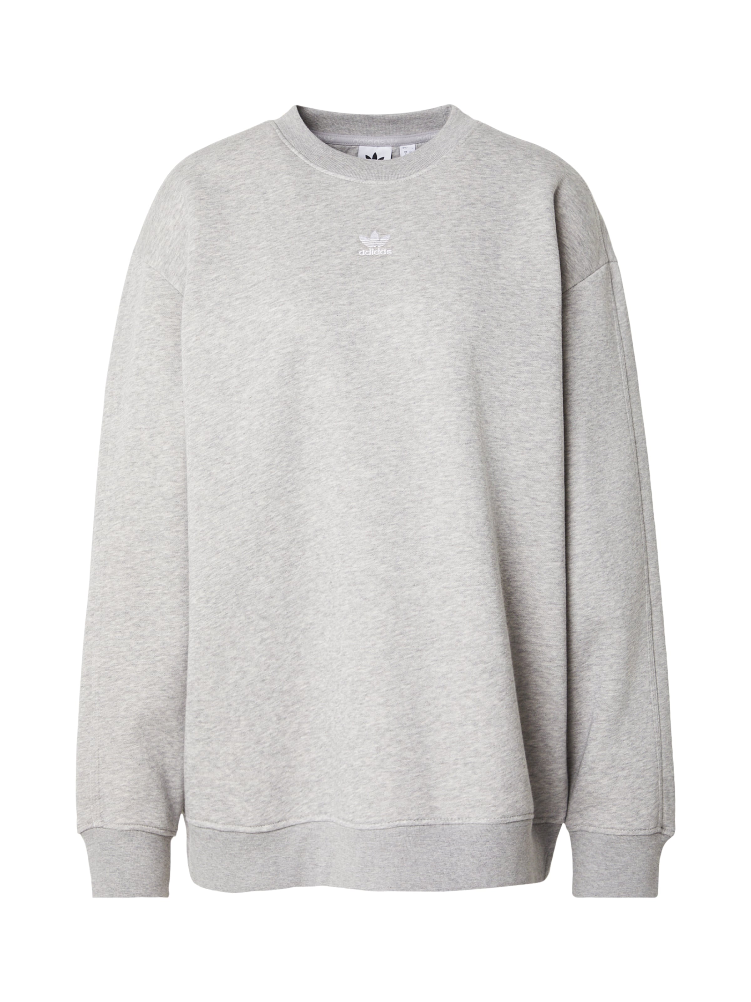 ADIDAS ORIGINALS Collegepaita 'Essentials' värissä harmaa: etupuoli